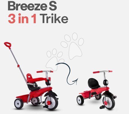 Tříkolky od 10 měsíců - Tříkolka Breeze TouchSteering SmarTrike - 2