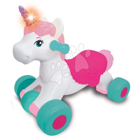 Vehicule pentru copii - Babytaxiu căluț Unicorn Ride On Kiddieland