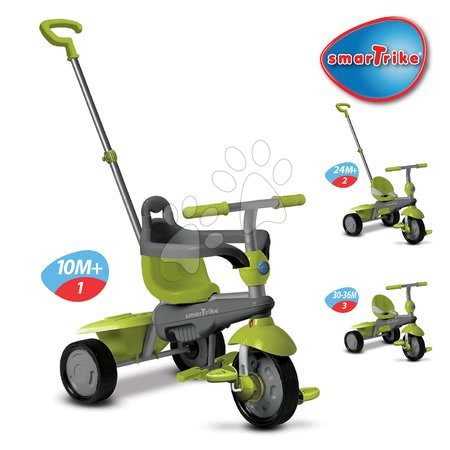 Tříkolky od 10 měsíců - Tříkolka Breeze Touch Steering smarTrike - 1