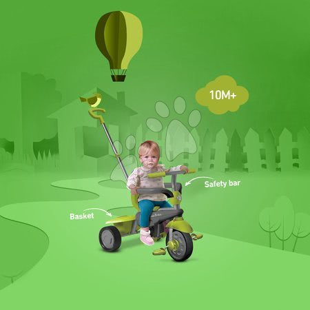 Tříkolky od 10 měsíců - Tříkolka Breeze Touch Steering smarTrike - 6