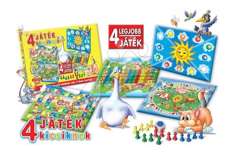 Družabne igre za otroke - Set družabnih iger Dohány - 2