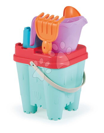 Găleți pentru nisip - Set maxi galeată Castel Bucket Summer Écoiffier