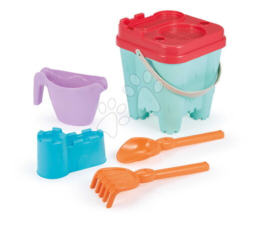 Găleți pentru nisip - Set maxi galeată Castel Bucket Summer Écoiffier_1
