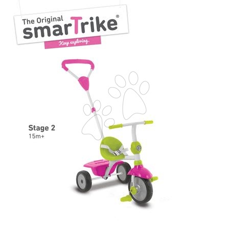 Triciklik 10 hónapos kortól - Tricikli Zip Plus 3in1 Touch Steering smarTrike - 3