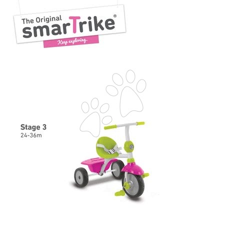Triciklik 10 hónapos kortól - Tricikli Zip Plus 3in1 Touch Steering smarTrike - 4