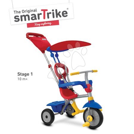 Kinderdreiräder - Dreirad Zip Plus 4in1 smarTrike TouchSteering 