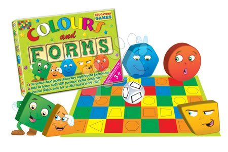 Spoločenské hry pre deti - Spoločenská hra Farby a tvary Dohány_1