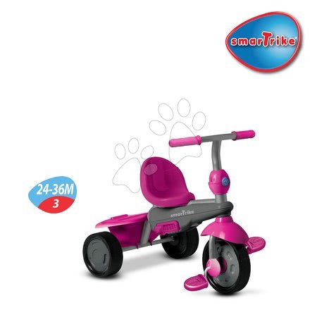 Tříkolky od 10 měsíců - Tříkolka Carnival Touch Steering 3v1 smarTrike - 4
