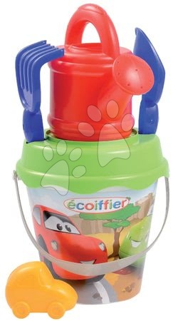 Staré položky - Súprava vedro s krhlou Autá Écoiffier  - 1