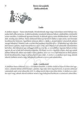 Společenské hry pro děti - Sada společenských her Classic Ludo Galopp Caps Dohány - 9