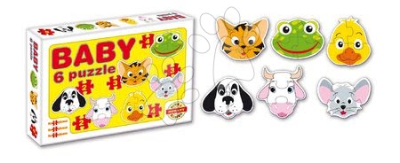 Hračky pre najmenších Dohány od výrobcu Dohány - Baby puzzle domáce zvieratká Dohány_1