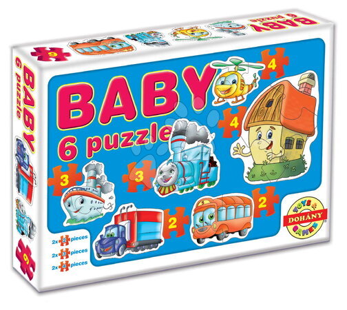 Igračke za najmanje | Stranica 15 - Baby puzzle prijevozna sredstva Dohány