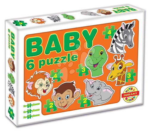 Igračke za najmanje | Stranica 15 - Baby puzzle egzotične životinje Dohány
