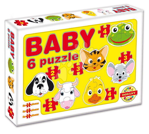 Igračke za najmanje | Stranica 15 - Baby puzzle domaće životinje Dohány