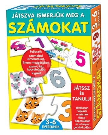 Puzzle și jocuri de societate - Joc educativ Numere Dohány