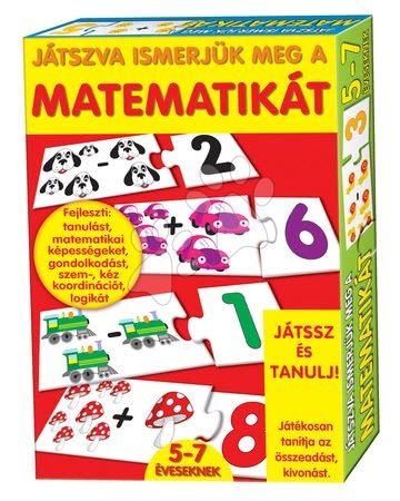 Gyerek társasjátékok - Oktatójáték Matematika Dohány