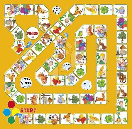 Jocuri de societate pentru copii - Joc de societate ABC - să facem cunoştinţă cu abecedarul Dohány_1
