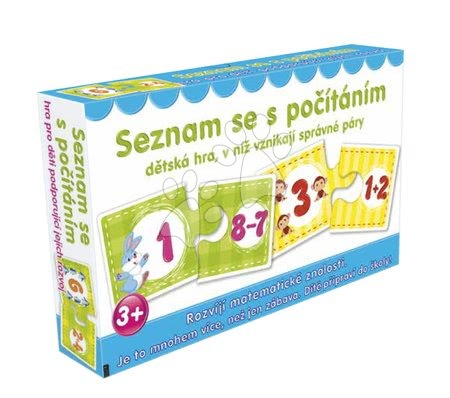 Puzzle a spoločenské hry - Náučná spoločenská hra Zoznám sa s počtami Dohány_1