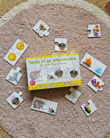 Puzzle a spoločenské hry | Strana 28 - Náučná spoločenská hra Nájdi protiklady Dohány_1