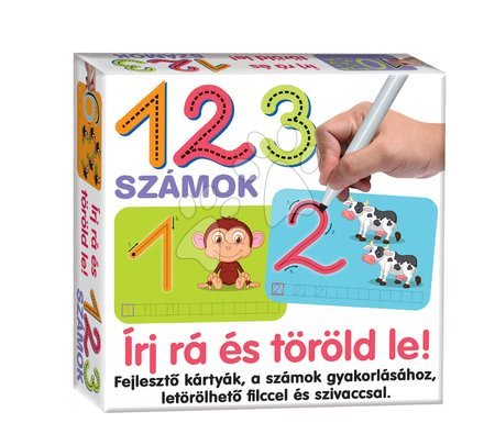 Jucării creative și didactice - Jucărie educativă Numere 123 Dohány