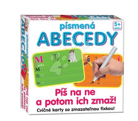 Jako ve škole - Naučná hra Písmena abecedy Dohány