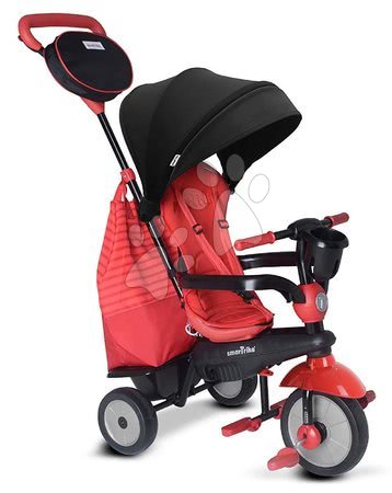 Tříkolky - Tříkolka SWING DLX 4v1 Red TouchSteering smarTrike