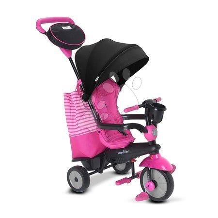 Rowerki trójkołowe - Trójkołowy SWING DLX 4v1 Pink TouchSteering smarTrike