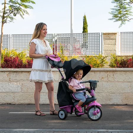 Tricikli za djecu od 10 mjeseci - Tricikl Swirl DLX 4u1 Grey&Pink TouchSteering smarTrike - 8