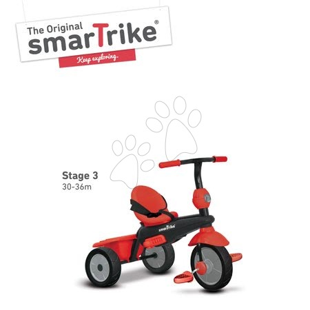 Triciklik 10 hónapos kortól - Tricikli Delight Touch Steering 3in1 smarTrike - 3