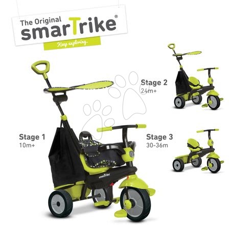 Triciklik 10 hónapos kortól - Tricikli Delight Touch Steering 3in1 smarTrike - 1