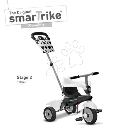 Tříkolky od 10 měsíců - Tříkolka Vanilla smarTrike - 2