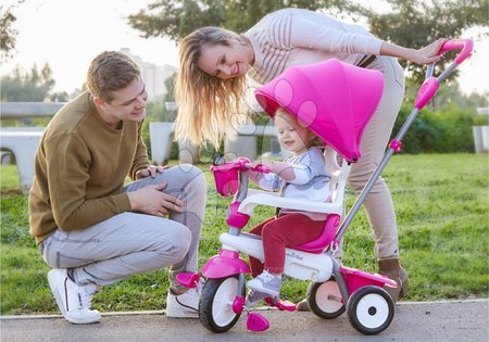 Trojkolky od 10 mesiacov - Trojkolka Breeze Plus Pink Classic smarTrike_1