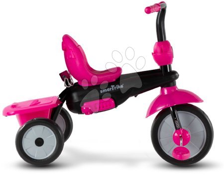 Jucării pentru bebeluși de la 6 la 12 luni - Tricicleta Vanilla Plus Pink Classic smarTrike_1