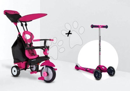 Legkisebbeknek - Tricikli Vanilla Plus Pink Classic smarTrike