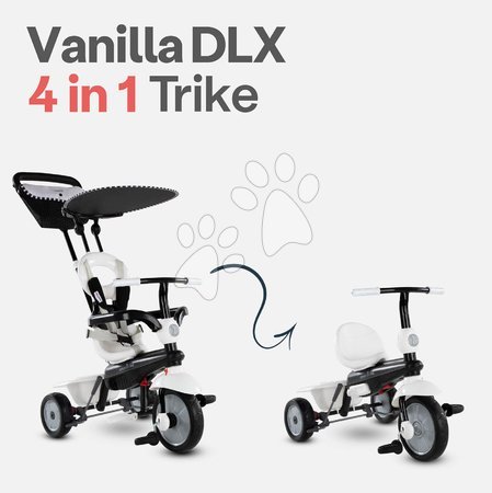Tříkolky od 10 měsíců - Tříkolka Vanilla DLX smaTrike - 2