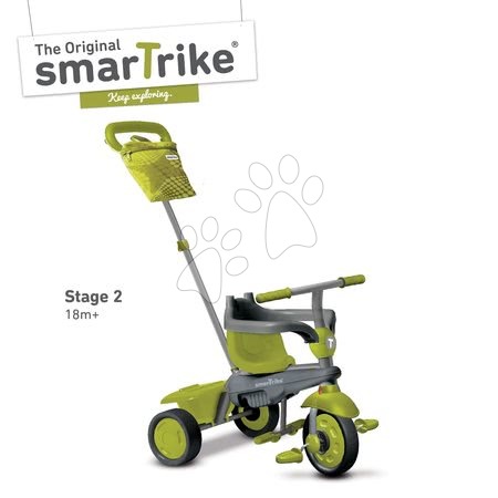 Tříkolky od 10 měsíců - Tříkolka Vanilla smarTrike - 2