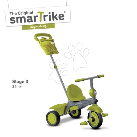 Tříkolky od 10 měsíců - Tříkolka Vanilla smarTrike - 4