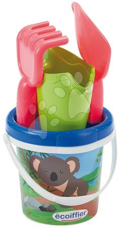 Hračky do písku - Kyblík set 15 cm Koala Écoiffier