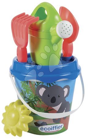 Hračky do písku - Kbelík set 17 cm Koala Écoiffier