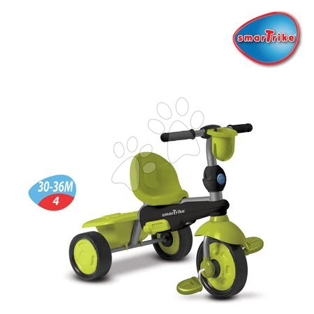 Tříkolky od 10 měsíců - Tříkolka Spirit Green 4v1 Touch Steering smarTrike - 5