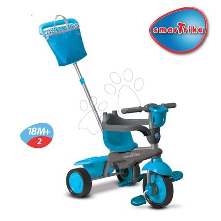 Tříkolky od 10 měsíců - Tříkolka Spirit Touch Steering smarTrike - 2