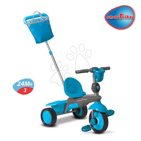 Tříkolky od 10 měsíců - Tříkolka Spirit Touch Steering smarTrike - 3