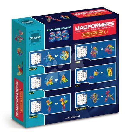 Bausätze Magformers  - Magnetbaukasten „Tvorca“ Creator-Set Magformers - 3