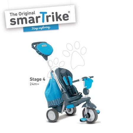 Tříkolky od 10 měsíců - Tříkolka Splash 5v1 Blue smarTrike - 5
