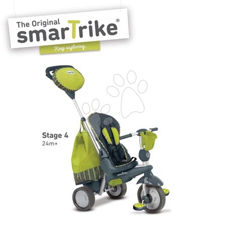 Trikes from 10 months - Splash 5in1 Green smarTrike Tricycle - 3