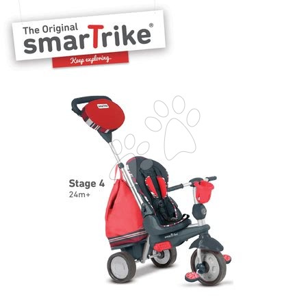 Tříkolky od 10 měsíců - Tříkolka Splash 5v1 Red 2 smarTrike - 5