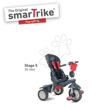 Tříkolky od 10 měsíců - Tříkolka Splash 5v1 Red 2 smarTrike - 6
