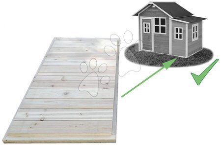 Drevené domčeky - Podlaha rozšírenie pre domčeky Loft 150 Exit Toys _1