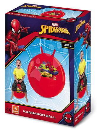 Dječje lopte i štapovi za skakanje - MONDO 6961 Lopta na skákanie Kangaroo The Ultimate Spiderman 50 cm - 1