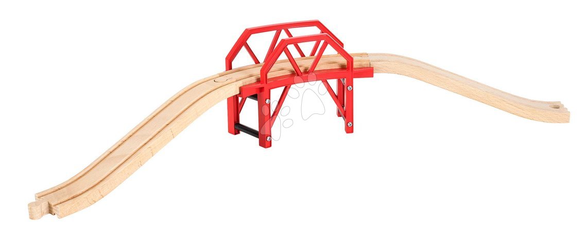 Holzeisenbahnen BRIO | Seite 2 - Drevený most so zákrutou Curved Bridge BRIO